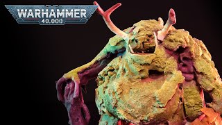 SPOOKY Great Unclean One Warhammer 40k [upl. by Anidam]