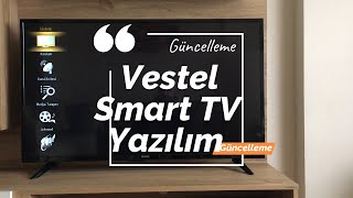 Vestel Smart Televizyonlarda yazılım nasıl güncellenir [upl. by Bigner50]