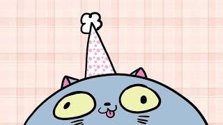 Theres A Cat Licking Your Birthday Cake  1 Hour version [upl. by Inotna887]