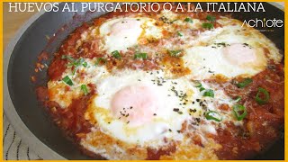 El DESAYUNO más espectacular y sencillo  Huevos al Purgatorio o a la Italiana [upl. by Augustina]