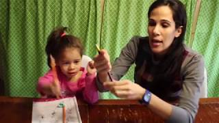 Teach Children How to Hold a Pencil Correctly Tutorial [upl. by Saree623]