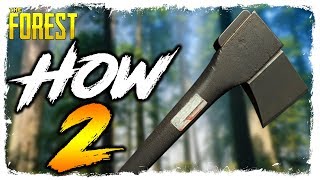 The Forest  HOW TO FIND THE MODERN AXE  Updated Location [upl. by Acino]