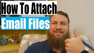 How to Attach a File in any Email [upl. by Llezom]