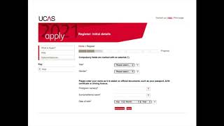 Completing an Online UCAS Application [upl. by Ketchan]