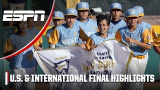 Highlights from US amp International Finals  2022 Little League World Series [upl. by Putnem65]