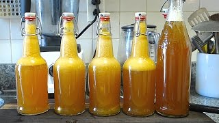 Beginners Guide To Fermentation Bottling  Flavoring Kombucha [upl. by Ylaek419]