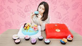 E38 How to make fondant cakes at office？ Ms Yeah [upl. by Leribag]