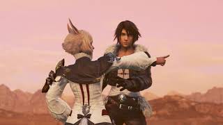 Dissidia Final Fantasy Nt  Squall meets Yshtola [upl. by Icat]