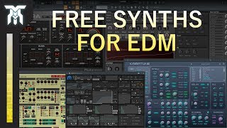 Best Free VST Synths for EDM amp Electronic Music 2020 [upl. by Laen]