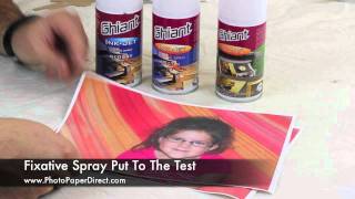 Fixative Spray Put To The Test [upl. by Cheryl]