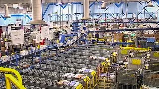 What a USPS distribution center looks like during Christmastime [upl. by Akina710]