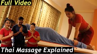 First Time Thai Massage in THAILAND [upl. by Aihtenyc318]