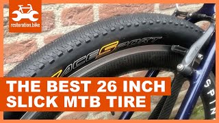 The best 26 inch slick mountain bike tire [upl. by Reiners517]