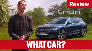 2021 Audi etron review – is Audis first electric car any good  What Car [upl. by Kilan474]