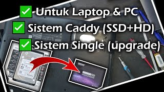 Cara Ganti  Upgrade HDD ke SSD Laptop amp PC Tanpa Install Ulang Windows [upl. by Aenyl]