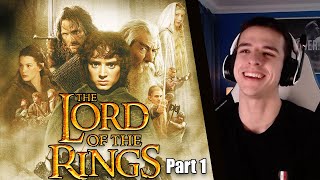 Lord of the Rings Fellowship of the Ring Movie Reaction  First Time Watching  Part 1 [upl. by Strauss]