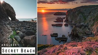 Secret Beach on Anglesey in Wales [upl. by Burhans246]