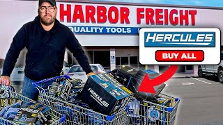 I Bought Every Hercules Tool at Harbor Freight [upl. by Chladek]