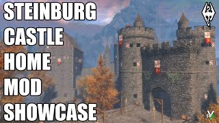 Xbox Skyrim SE Castle Player Home Mod Showcase [upl. by Kaslik]