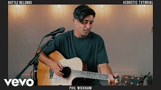 Phil Wickham  Battle Belongs Acoustic Tutorial [upl. by Peale]