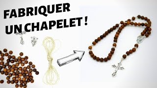 Tuto DIY  fabriquer soi même un chapelet en KIT [upl. by Solegna342]