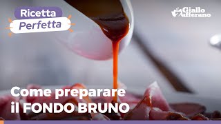 COME PREPARARE il fondo bruno perfetto [upl. by Brose85]