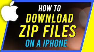 How To Open a ZIP File on an iPhone [upl. by Ydissac]