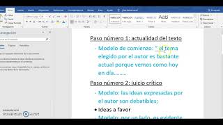 Comentario crítico de texto en 4 sencillos pasos [upl. by Lula182]