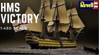 Revell HMS Victory 1450 Scale [upl. by Levina178]