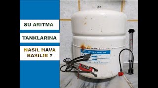 SU ARITMA CİHAZI TANK SORUNLARI 2  Arıtma Cihazı Tankına Hava Basmak [upl. by Cara]