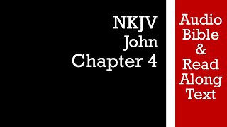 John 4  NKJV Audio Bible amp Text [upl. by Bornie]