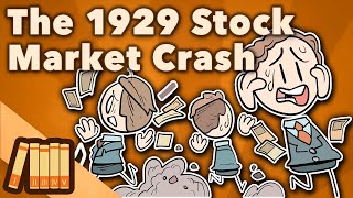 The 1929 Stock Market Crash  Black Thursday  Extra History [upl. by Hnib]