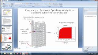 SolidWorks Simulation Earthquake Simulation [upl. by Snoddy]