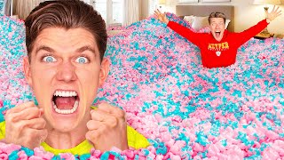 10 Funny Pranks  24 Hour Prank Wars How To Do Insane Pool Pranks VS The Best Candy Challenge [upl. by Hamfurd]