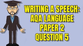 Writing A Speech AQA English Language Paper 2 Question 5 [upl. by Meirrak617]