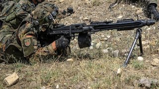 German Army MG3 Machine Gunners in Action [upl. by Jefferey375]