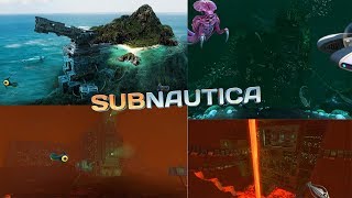 All Alien Base Locations Guide To Subnautica [upl. by Cheri]