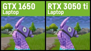 GTX 1650 DDR5  i5 vs RTX 3050 ti 60W LaptopNotebook [upl. by Assylla]