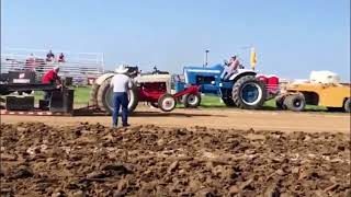 Tractor pulling at Rantoul Illinois [upl. by Ateuqirne]