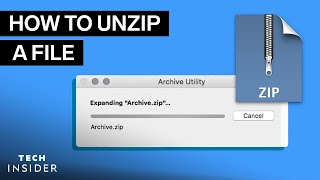 How To Unzip A File [upl. by Curhan]