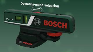 Bosch Laser Spirit Level PLL 1 P [upl. by Iden580]