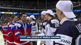 OHL Players excel at World Juniors [upl. by Heshum]