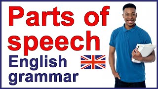 Parts of speech with examples  English grammar [upl. by Benil]