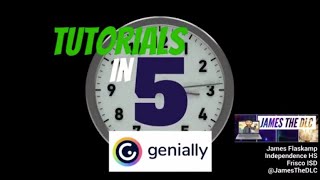 Tutorials in 5 Creating Interactive Presentations with Genially [upl. by Molahs515]