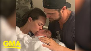 Kara Keough Bosworth shares the heartwrenching story of her newborn son’s death l GMA Digital [upl. by Arod3]