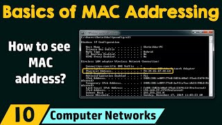 Basics of MAC Addressing [upl. by Higgs10]