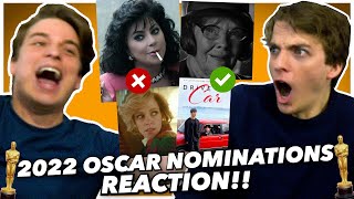 2022 Oscar Nomination REACTIONS [upl. by Anolla]