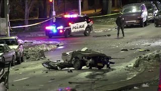 4 teens killed in highspeed Yonkers crash [upl. by Orva338]