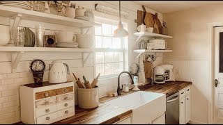 Small Cottage Farmhouse Home Tour [upl. by Noxas]