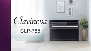 Yamaha Clavinova CLP785 Digital Piano Overview [upl. by Farland]